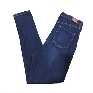 BDG Women's Twig High Rise Jeans Size 28 Dark Wash Skinny Zip Fly Tapered Hem